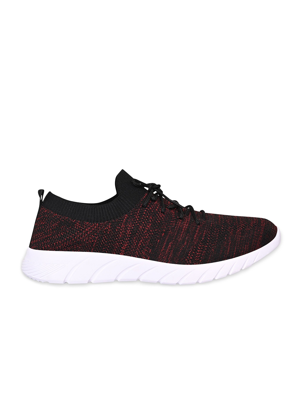 

TPENT Men Red Mesh Running Shoes