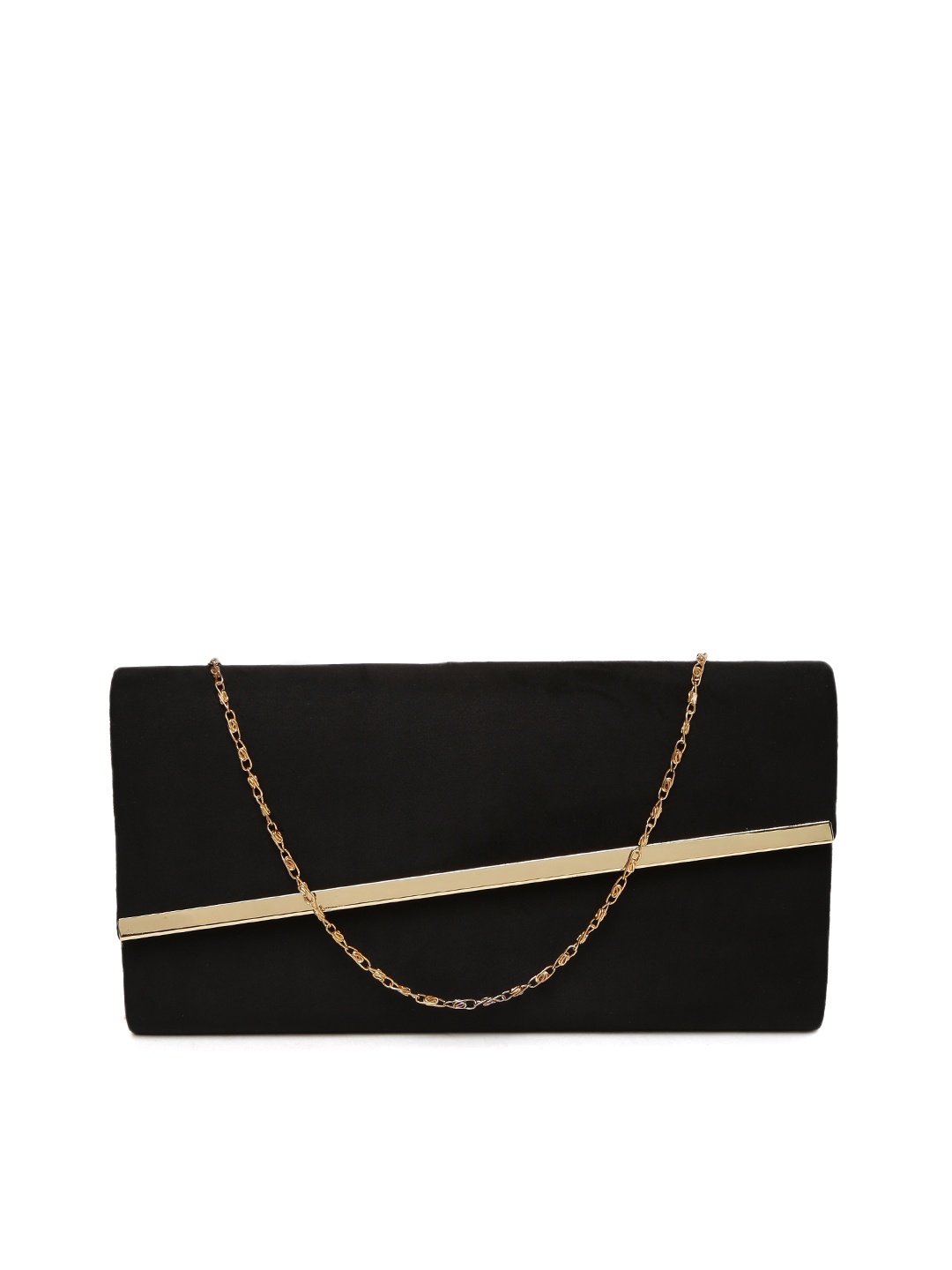 

ToniQ Black Slide Party Envelope Clutch