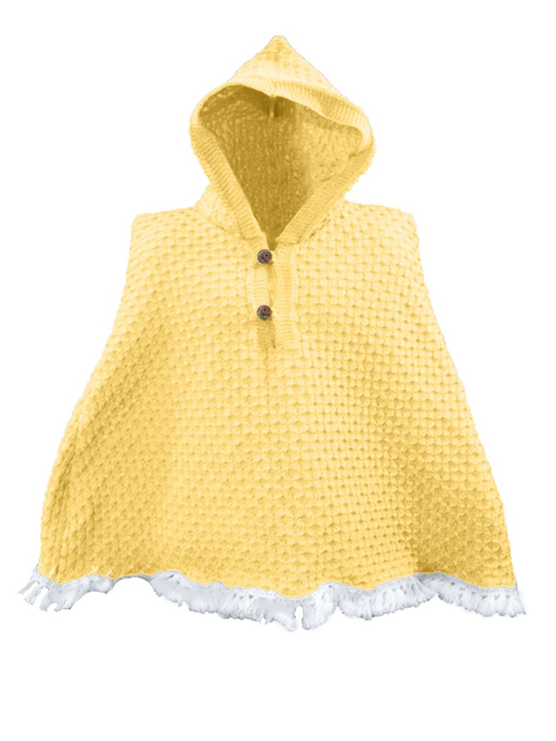 

Little Angels Unisex Kids Yellow & White Pullover