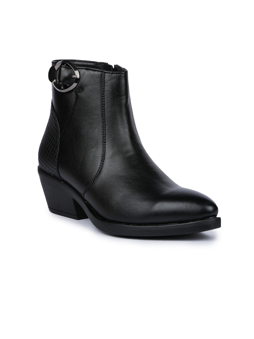 

GARDIN Women Black Solid Casual Regular Boots
