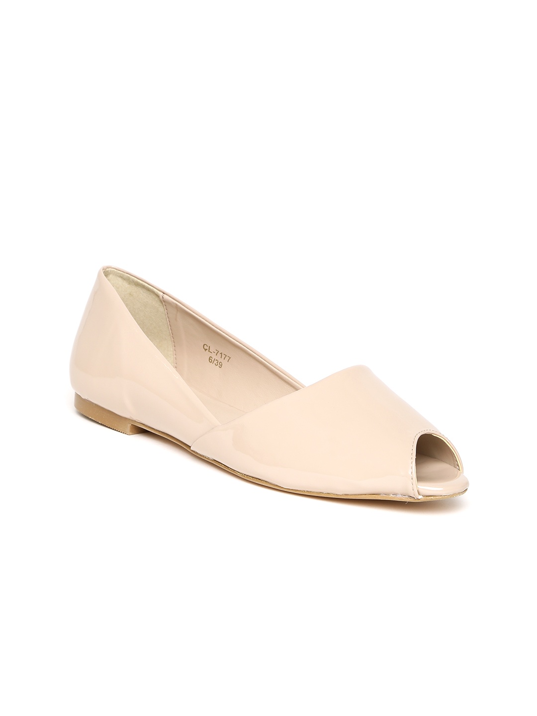 

Carlton London Women Beige Solid Flats