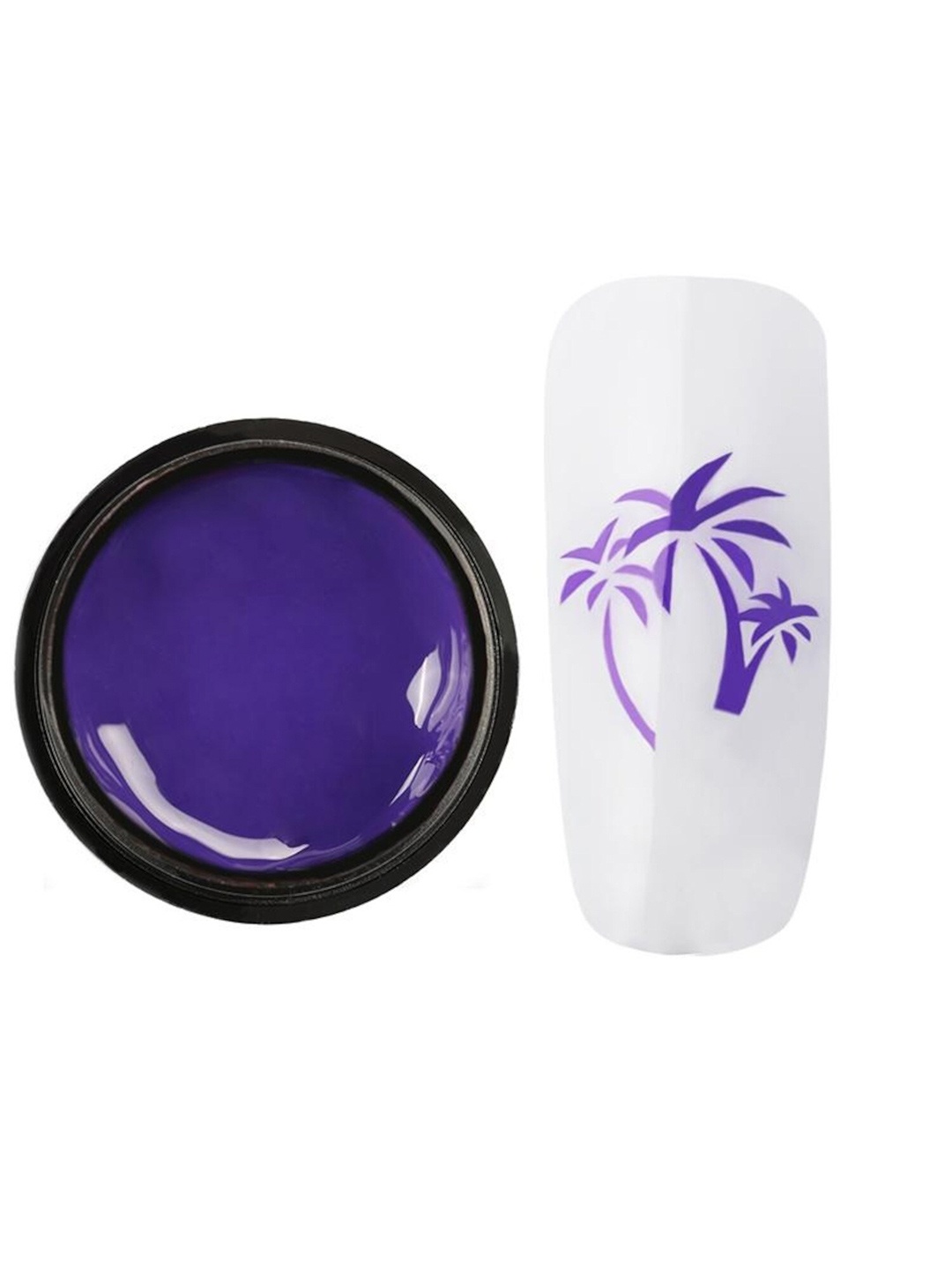 

ROSALIND Hybrid Vernis Semi Permanent UV Nail Art Stamping Gel Nail Polish 5 ml - A257, Blue