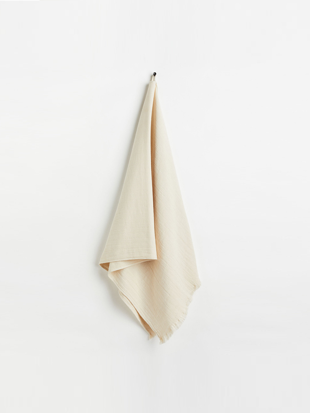 

H&M Beige Solid Muslin Bath Towel