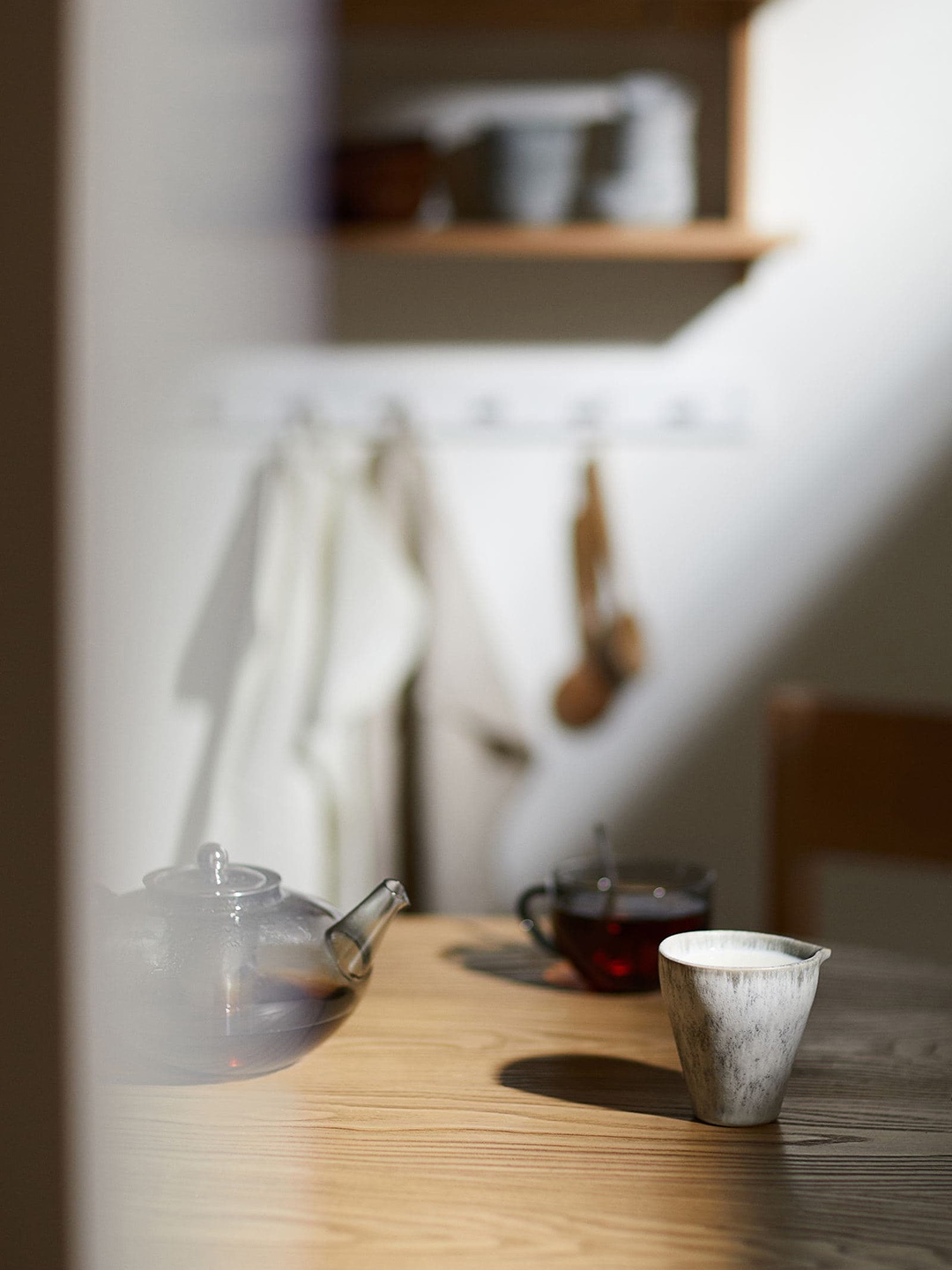 

H&M Grey Textured Small Stoneware Jug