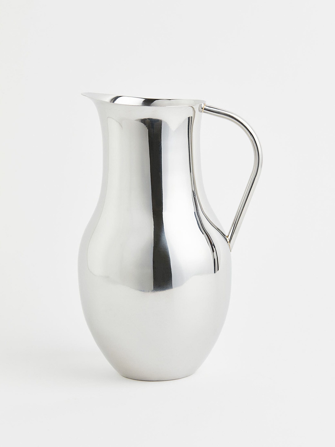 

H&M Silver Solid Metal Jug
