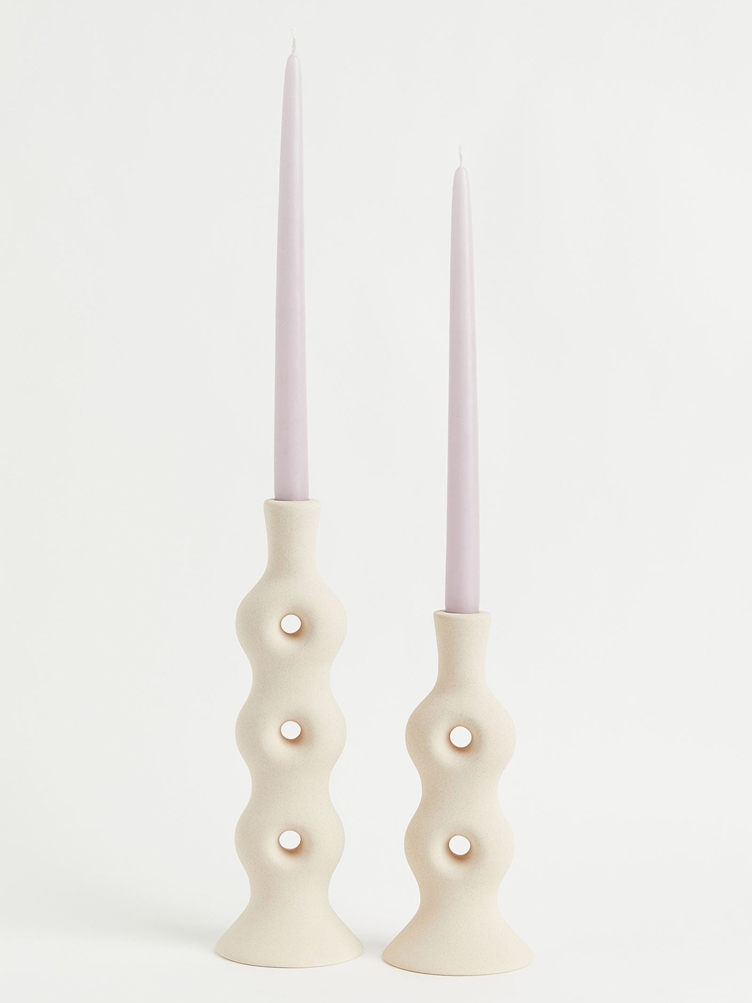 

H&M Beige Solid Tall Stoneware Candle