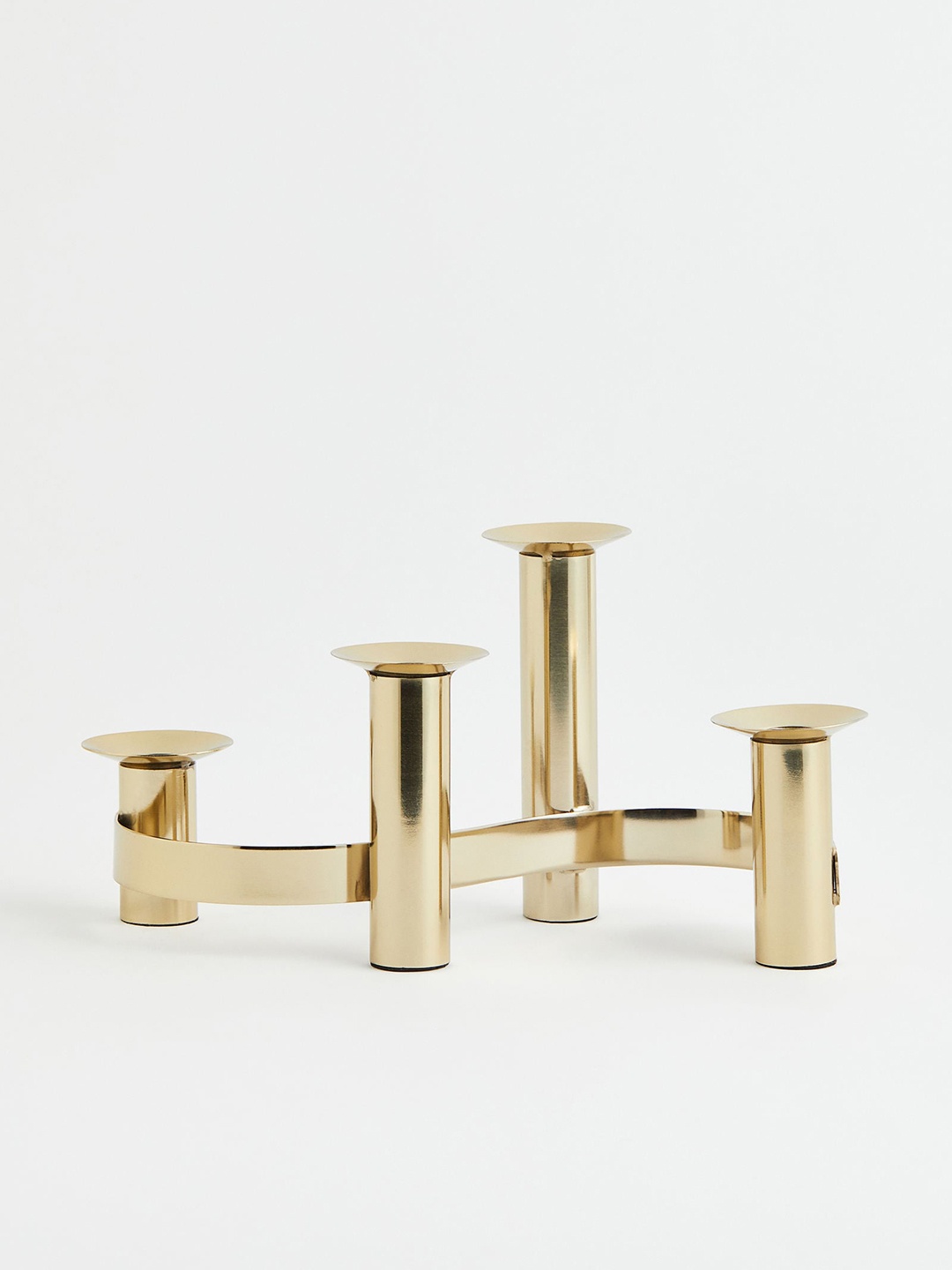 

H&M Gold Coloured Metal Candelabra