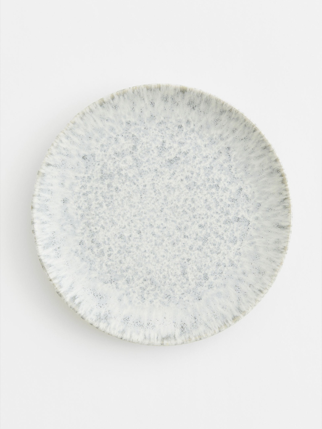 H&M Grey Stoneware Mid Plate