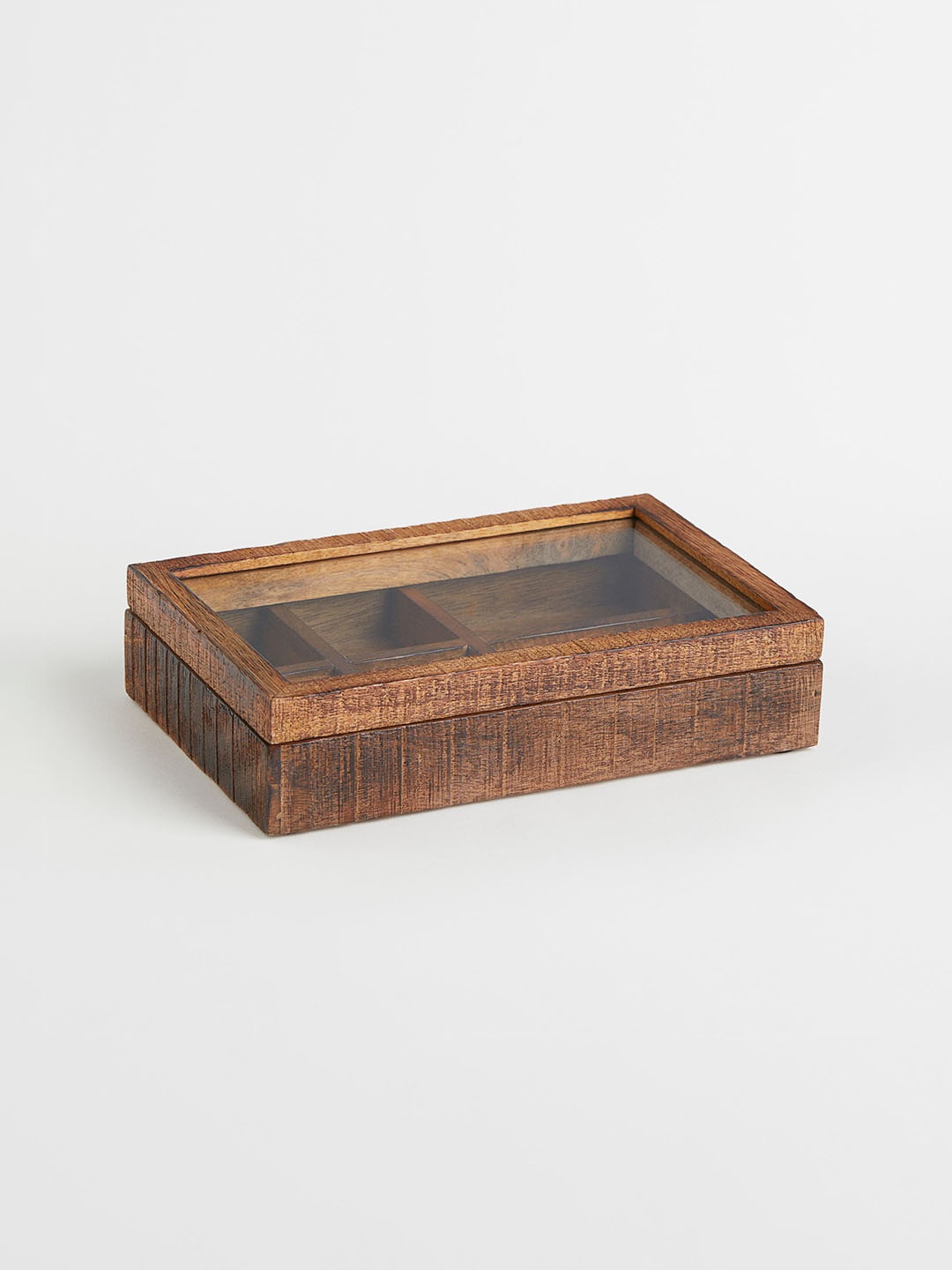 

H&M Brown Solid Wooden Box