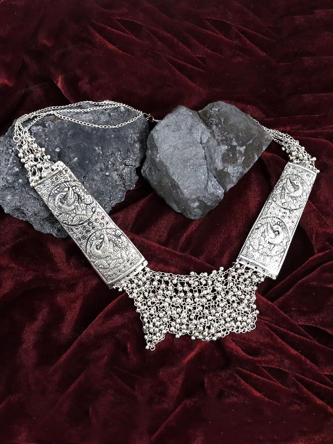 

Krelin Women Silver Jewellery Set