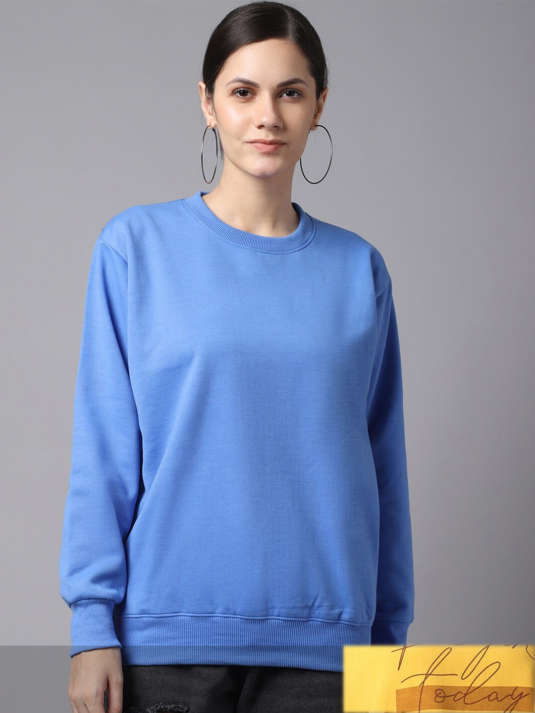 

MACK JONNEY Women Pack Of 2 Sweatshirt, Blue
