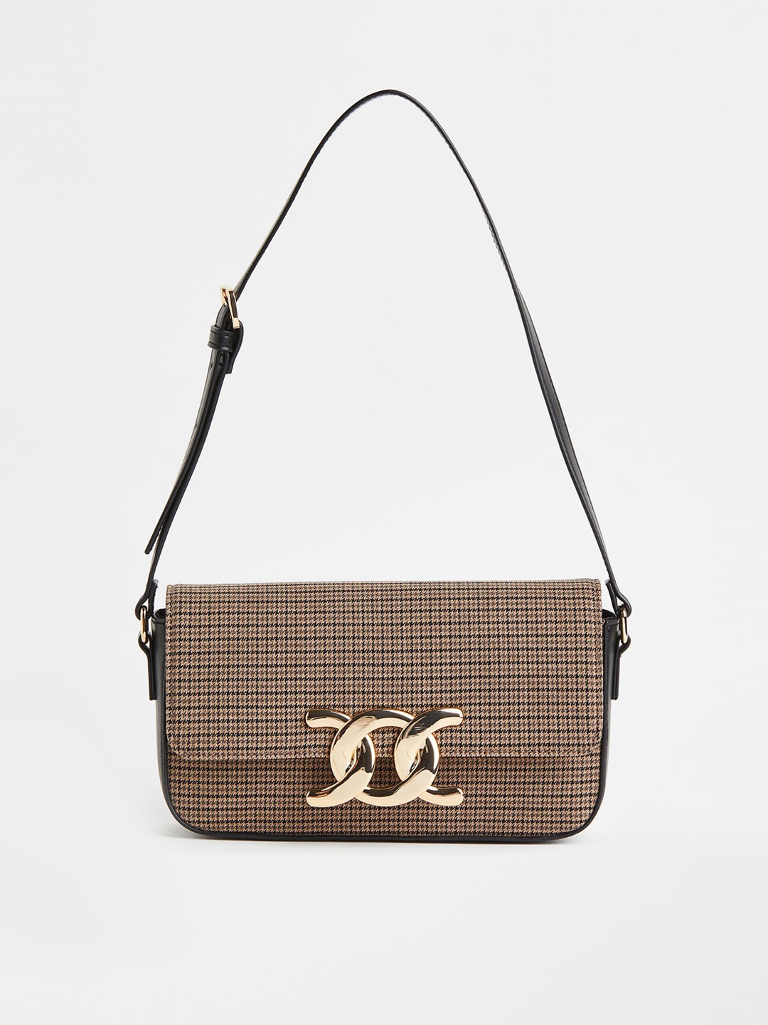 

H&M Women Beige Shoulder Bag