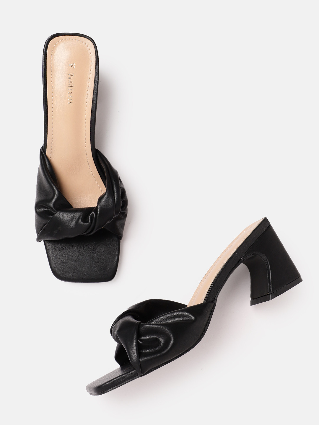 

Van Heusen Woman Block Heels, Black