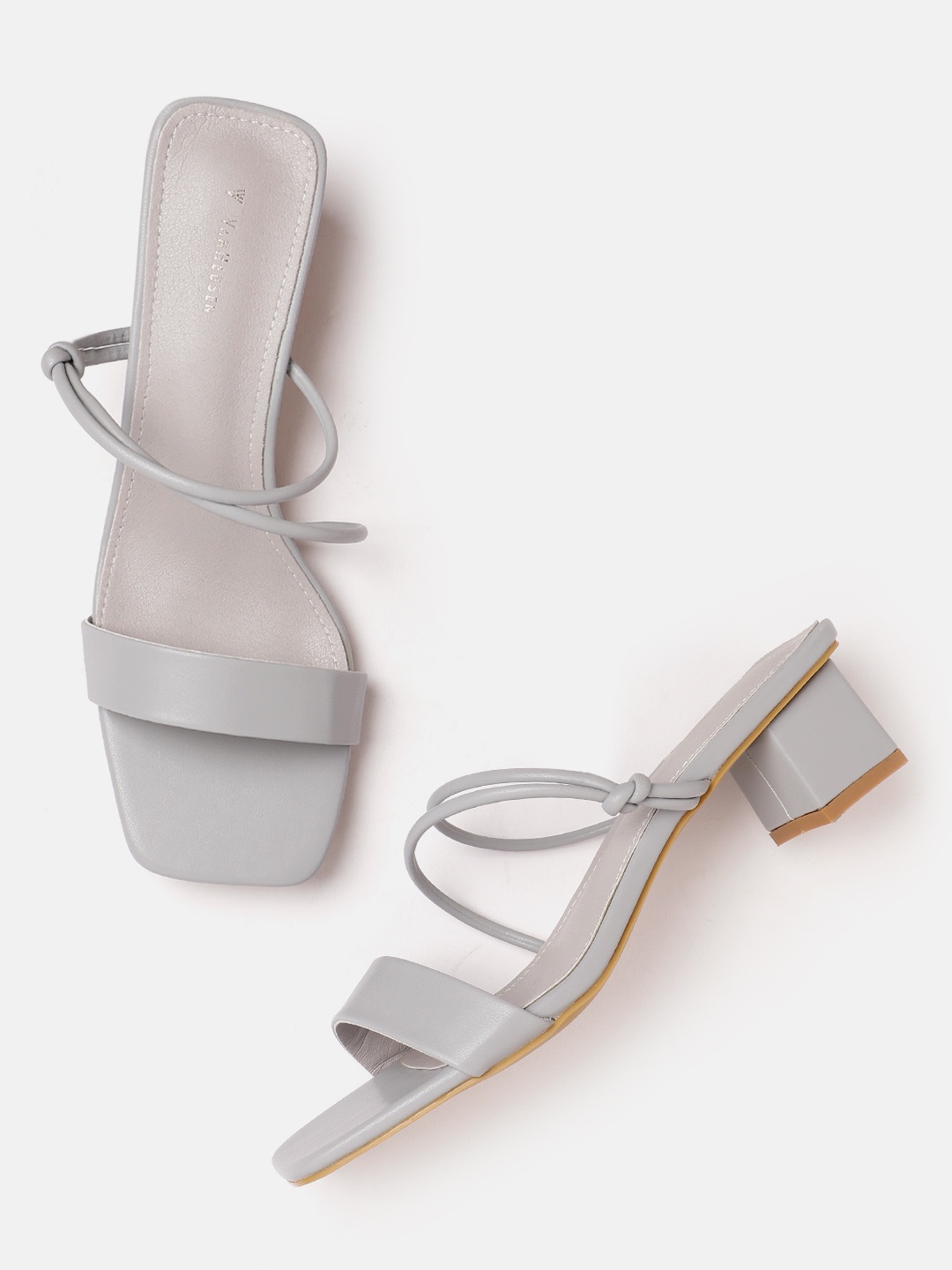 

Van Heusen Woman Block Heels, Grey