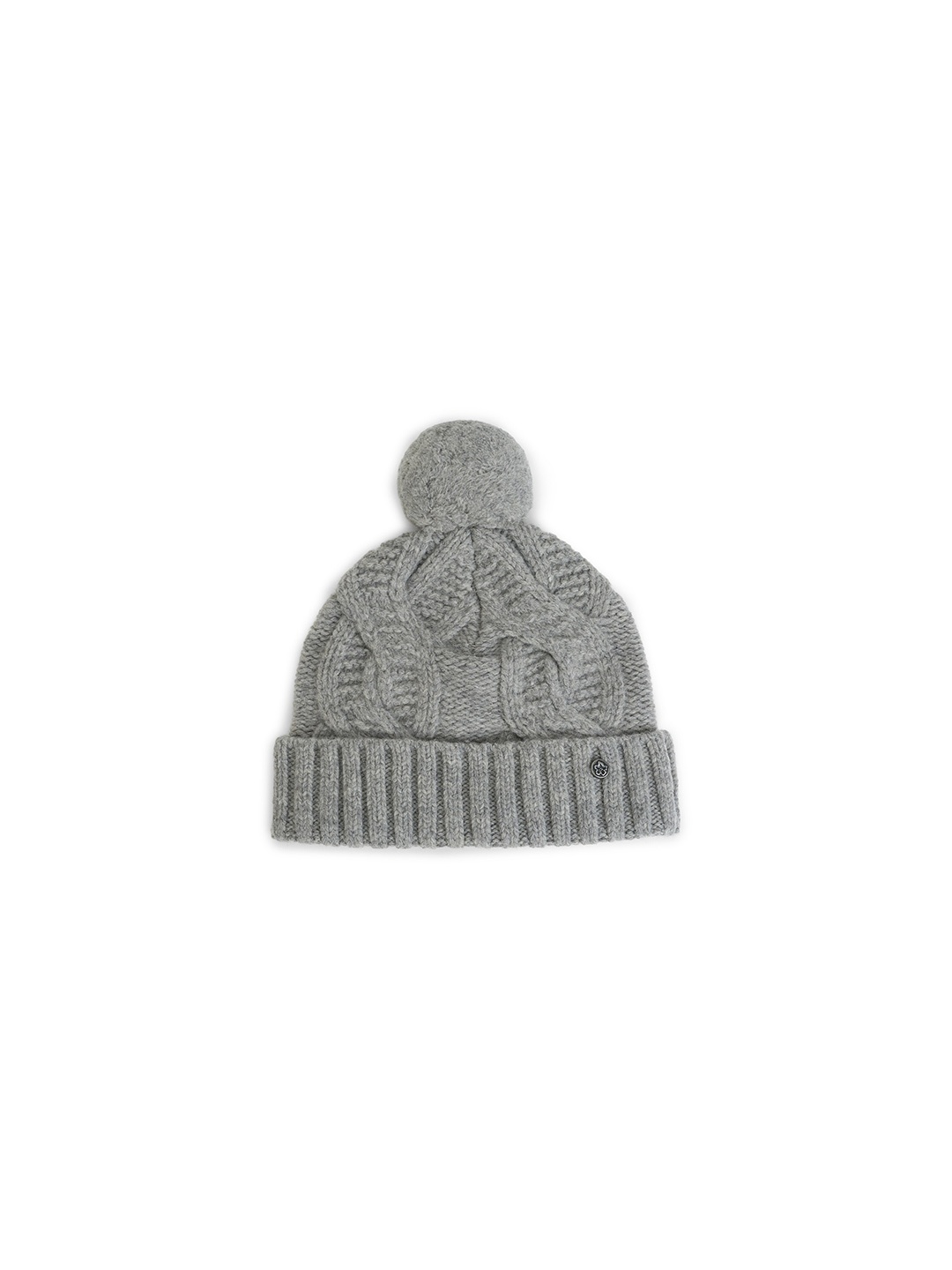

Ted Baker Men Grey Knitted Beanie