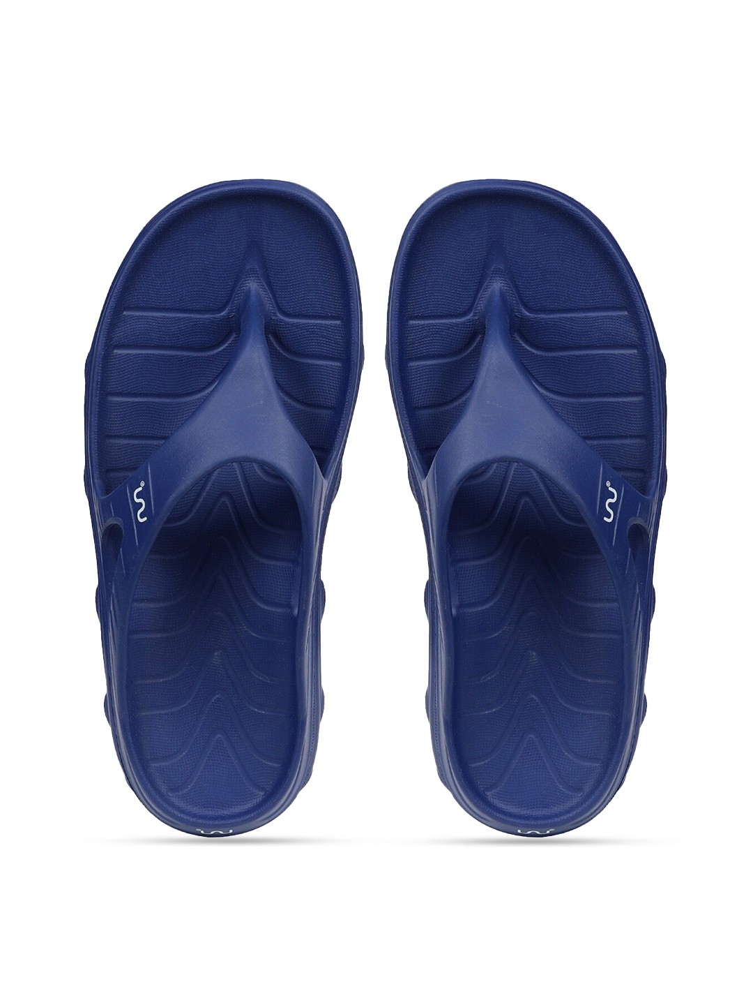 

Doubleu Men Blue Rubber Thong Flip-Flops