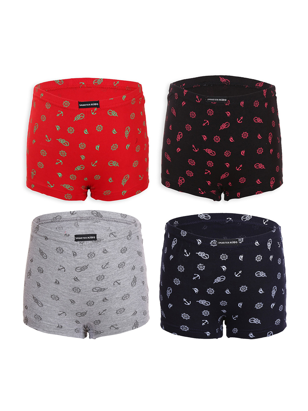 

SMARTERKIDS Unisex Kids Assorted Printed Training or Gym Shorts