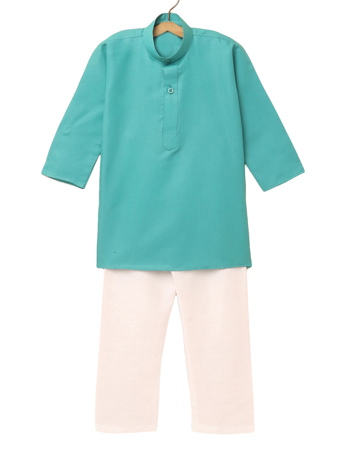 

Hopscotch Boys Blue Kurta with Pyjamas Set