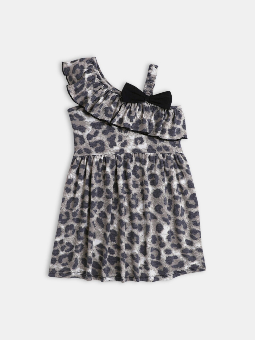 

Hopscotch Girls Green Animal Dress
