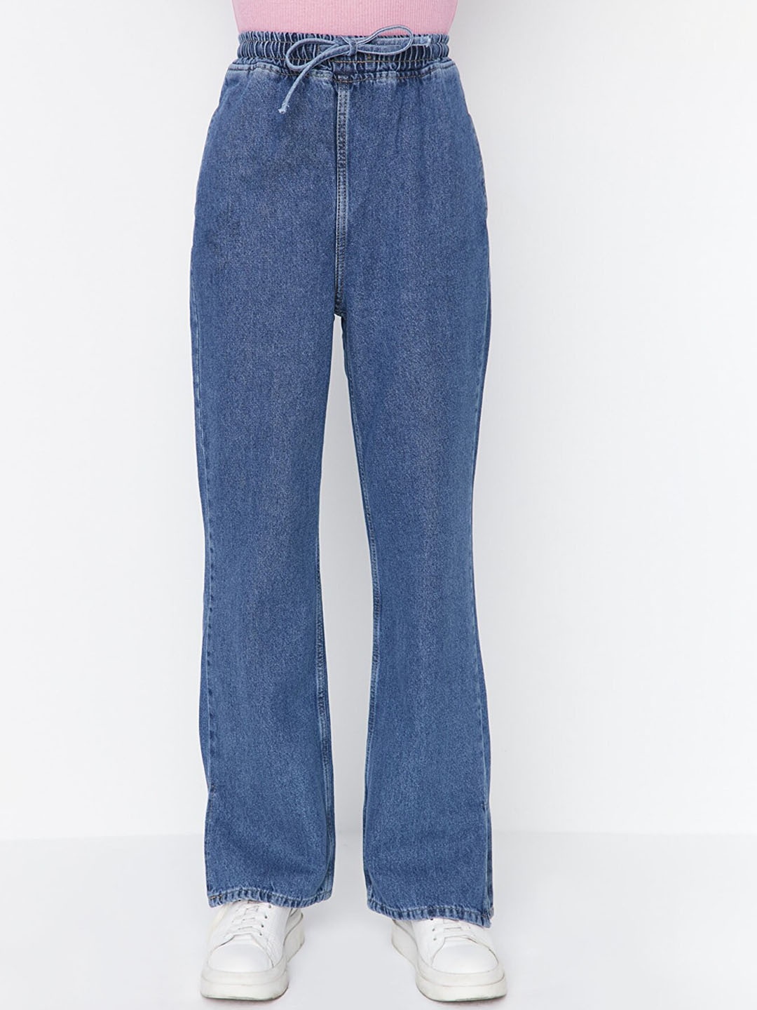 

Trendyol Women Blue Pure Cotton Jeans