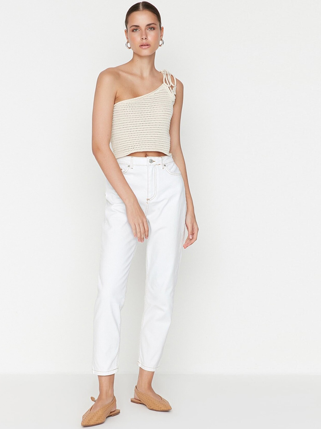 

Trendyol Women White Jeans