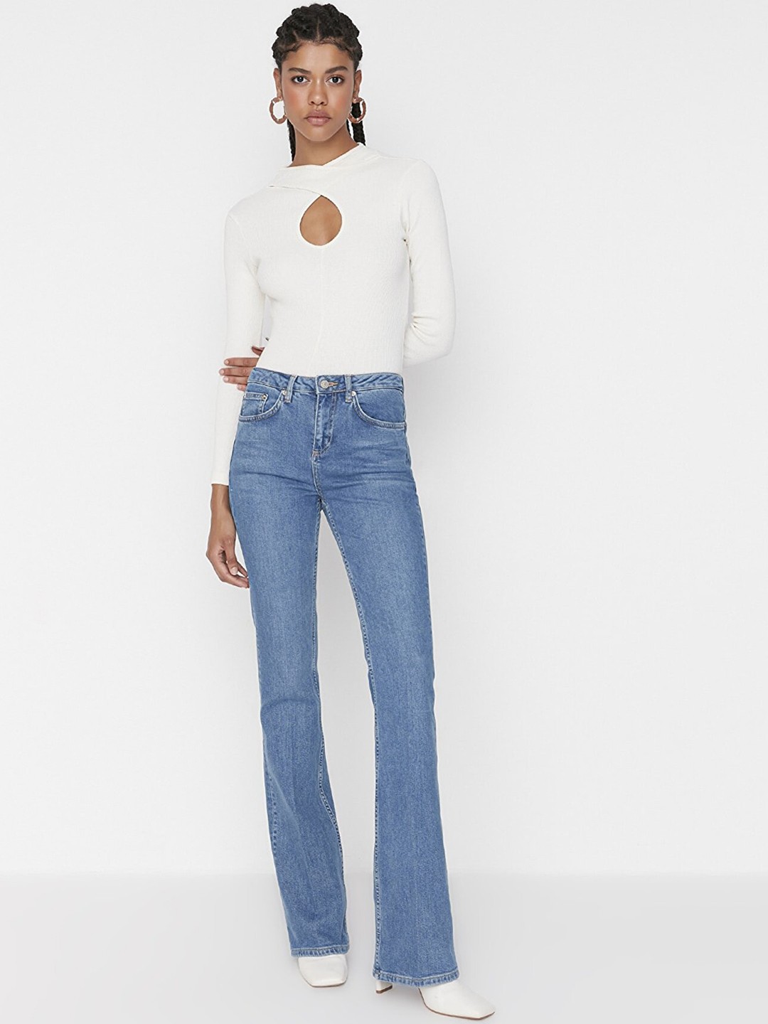 

Trendyol Women Blue Jeans