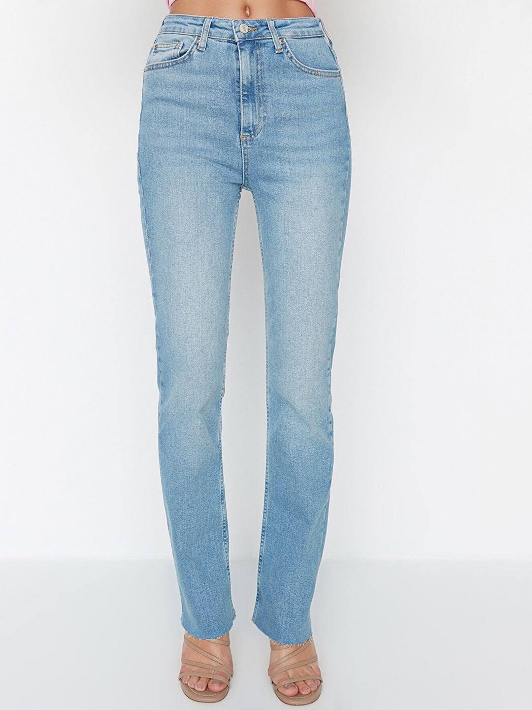 

Trendyol Women Blue Light Fade Jeans