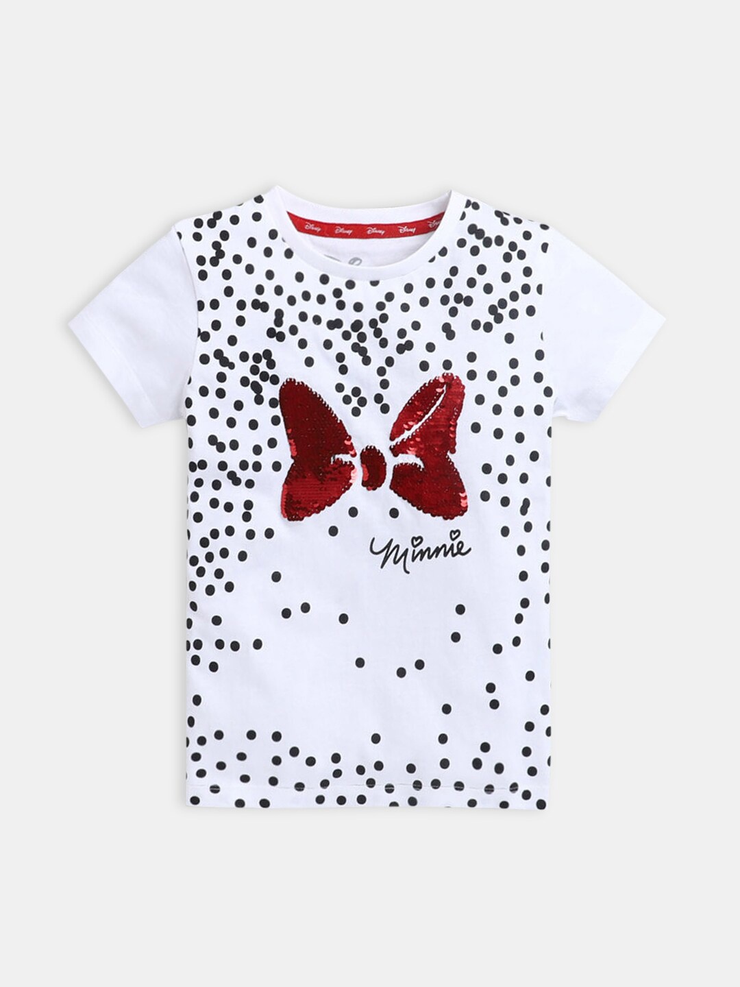 

Hopscotch Girls White Printed T-shirt