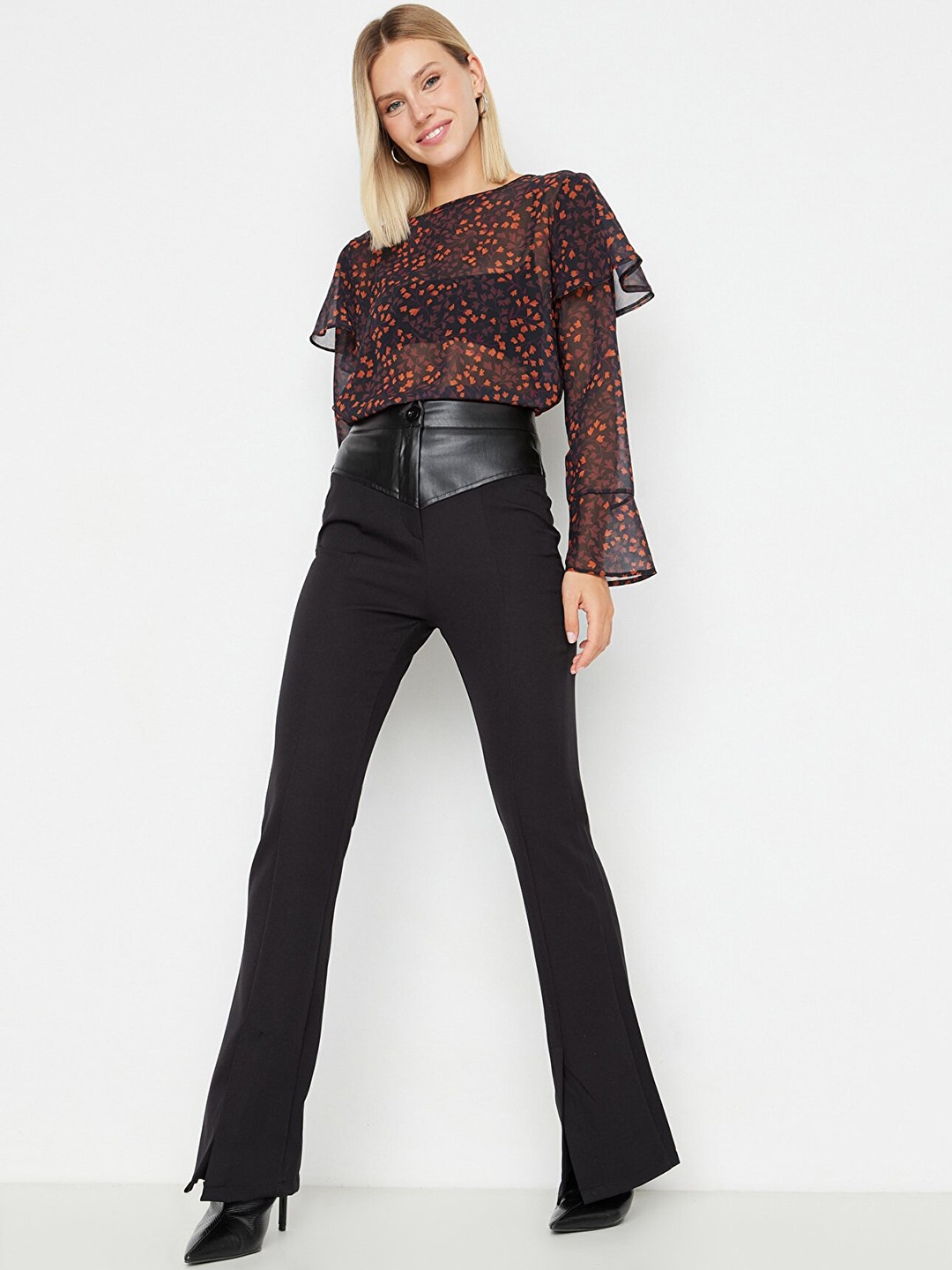 

Trendyol Women Black Trousers