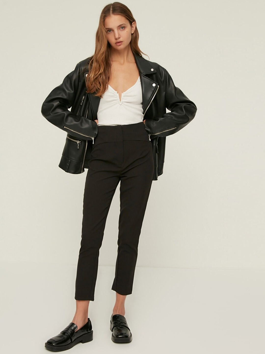 

Trendyol Women Black Trousers