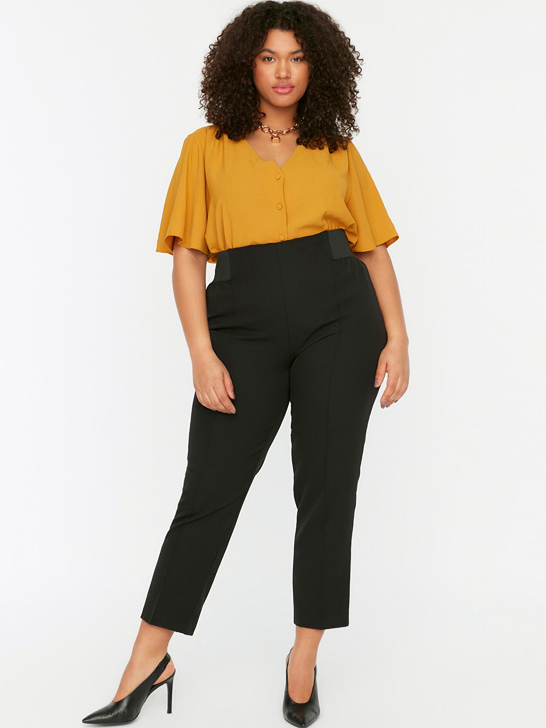 

Trendyol Women Black Trousers