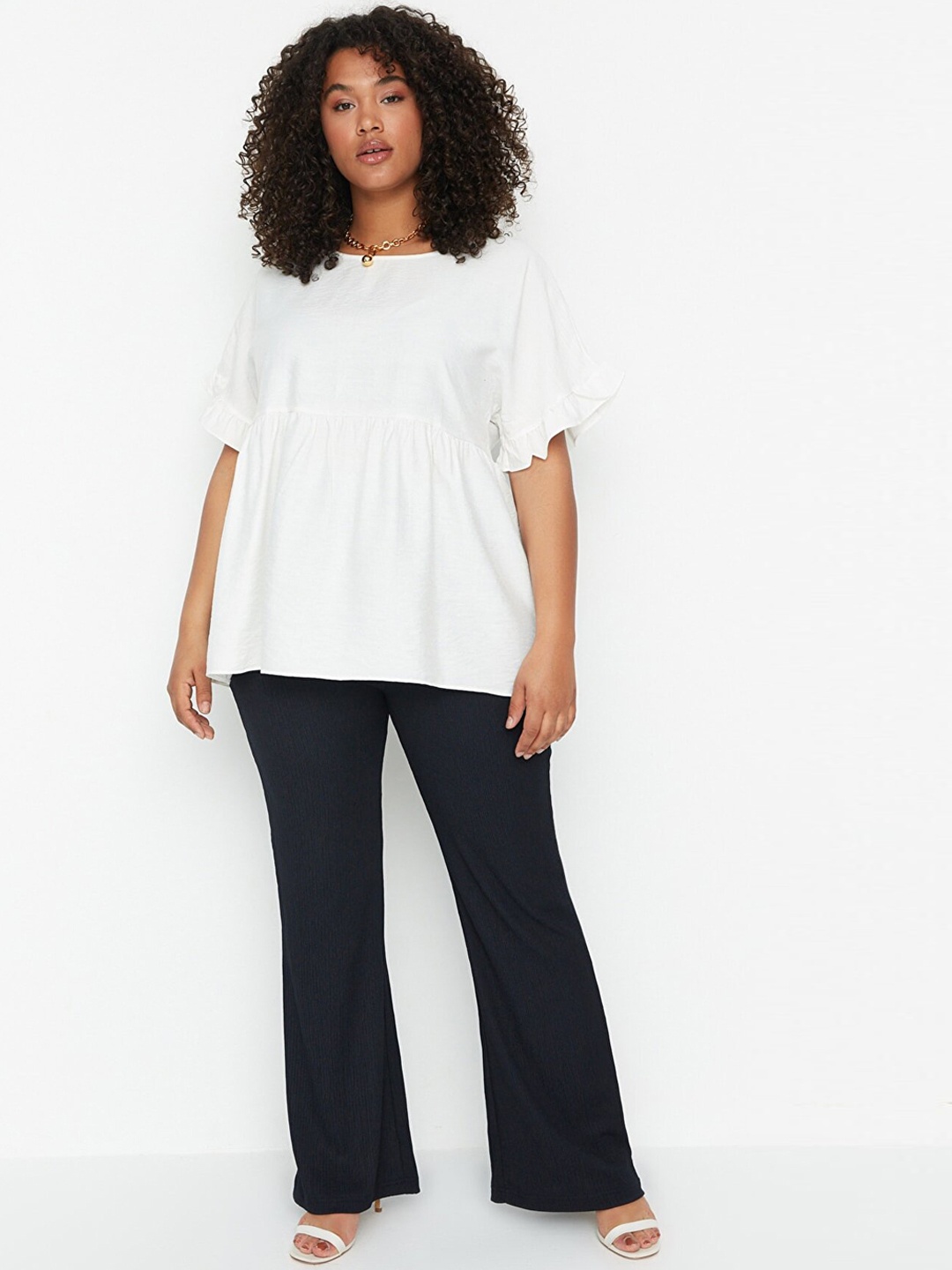 

Trendyol Women Navy Blue Trousers