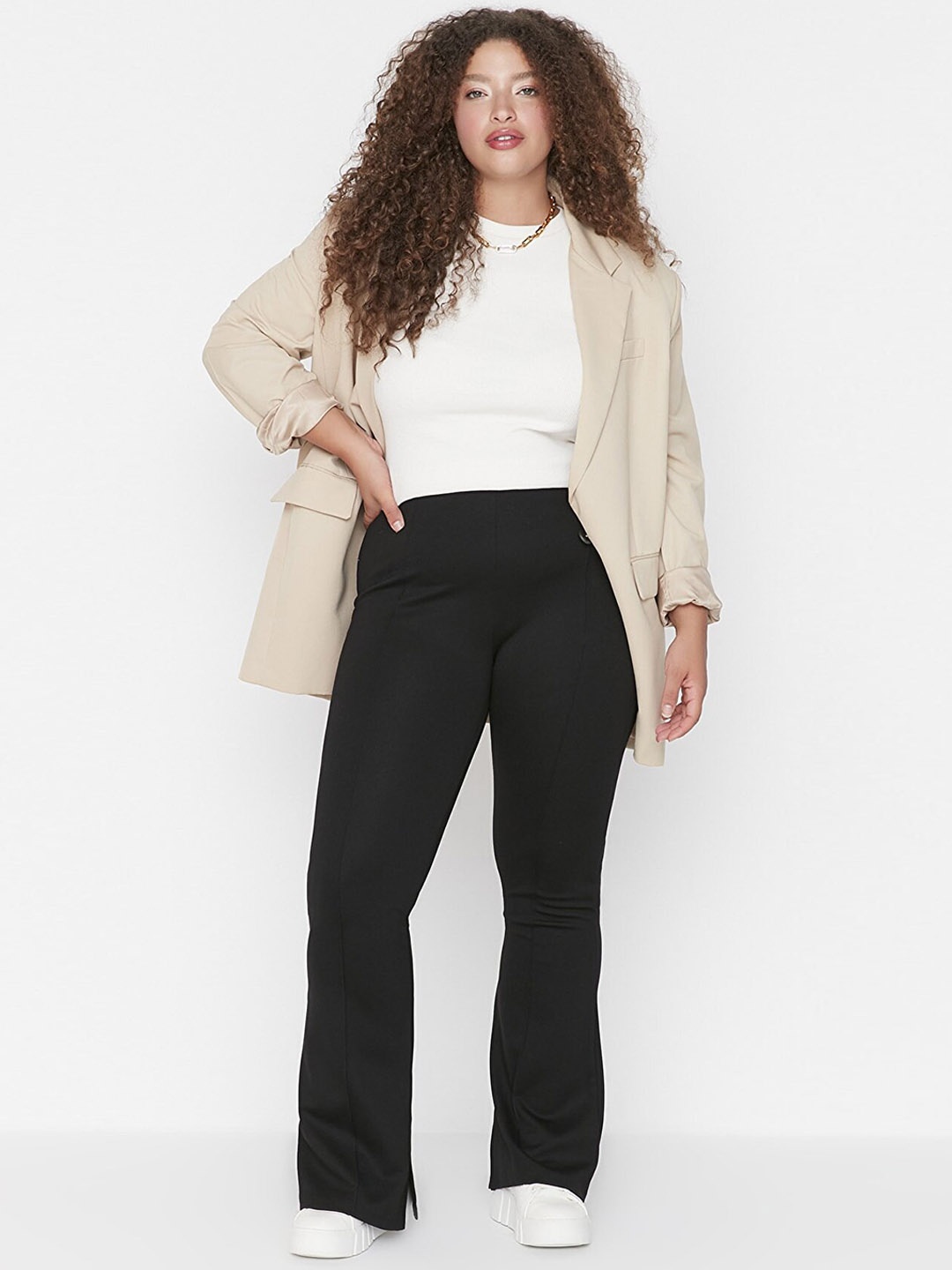 

Trendyol Women Black Trousers