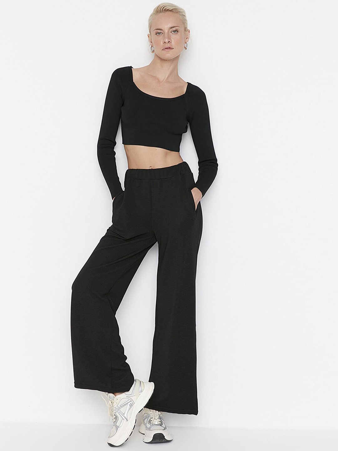 

Trendyol Women Black Trousers