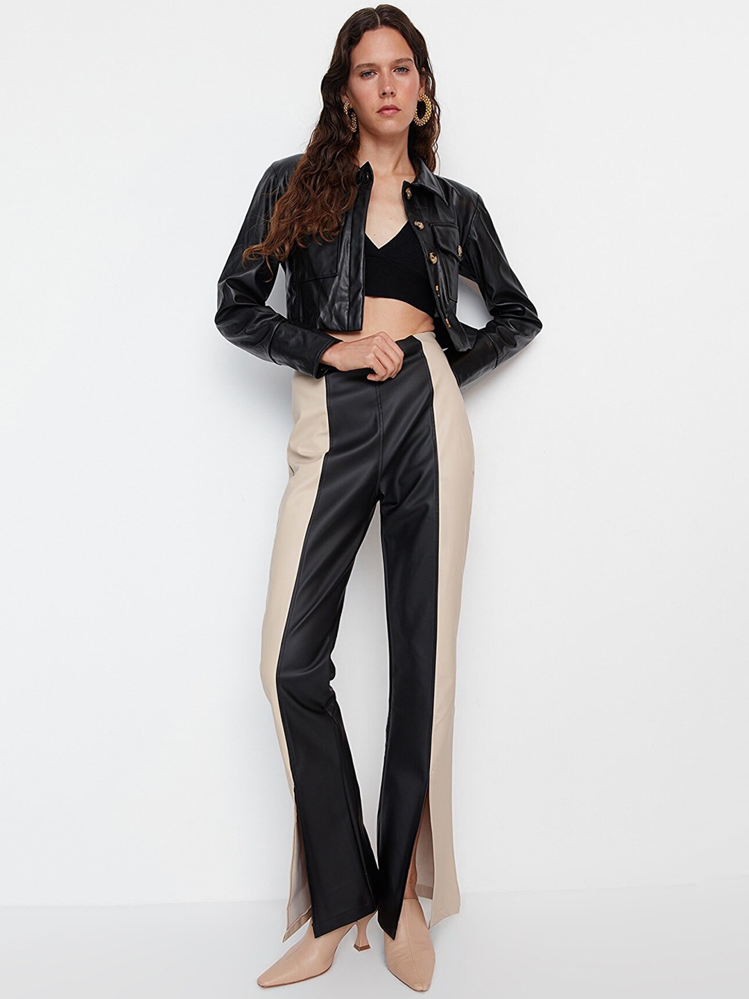 

Trendyol Women Black Trousers