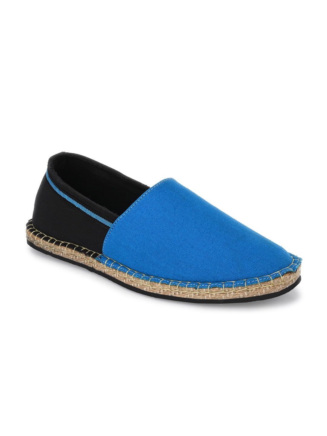 

KLEAT Men Black Colourblocked Espadrilles Casual shoes