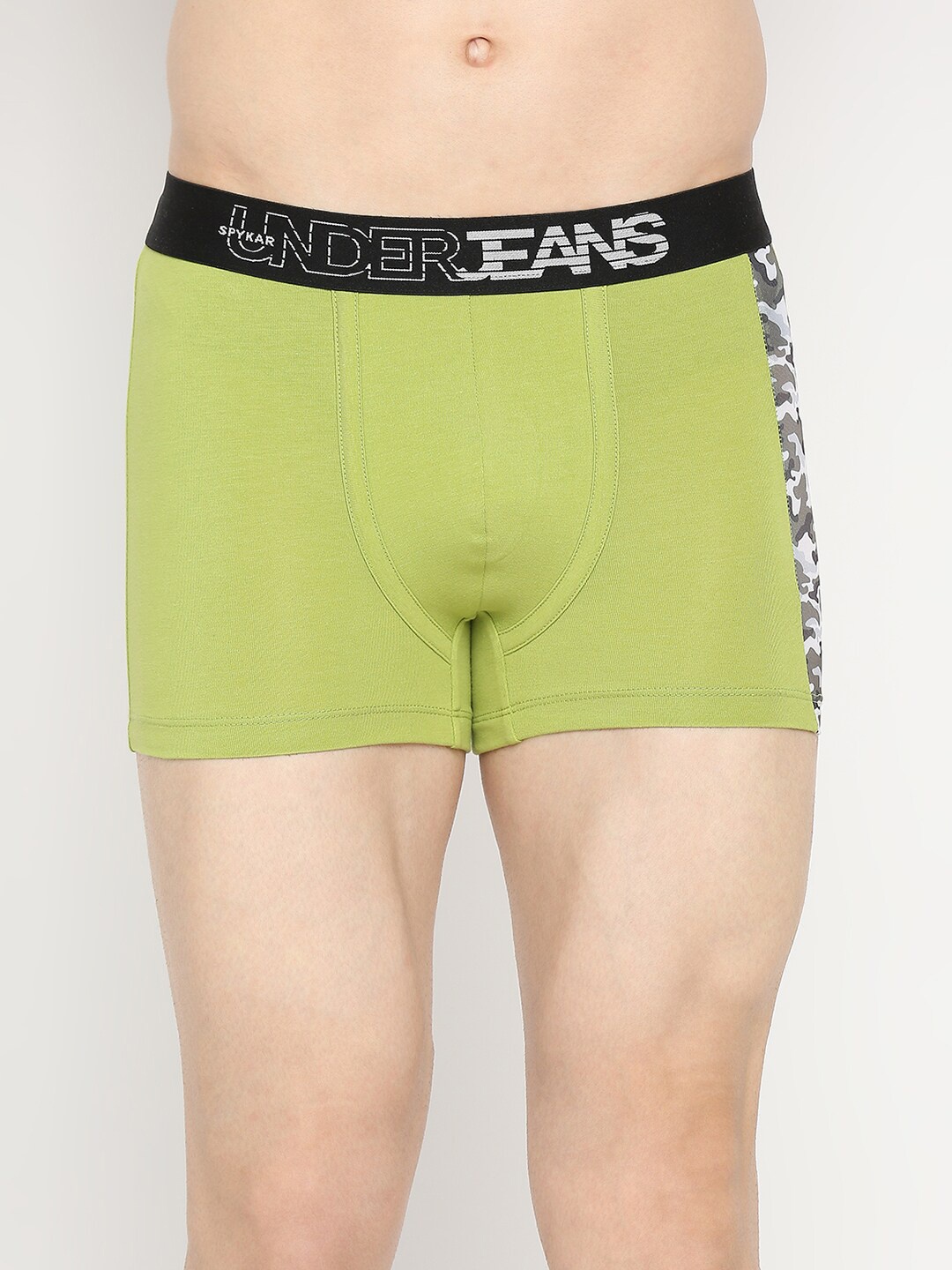 

UnderJeans by Spykar Men Green Solid Trunk UJNPTS022BRIGHTGREEN