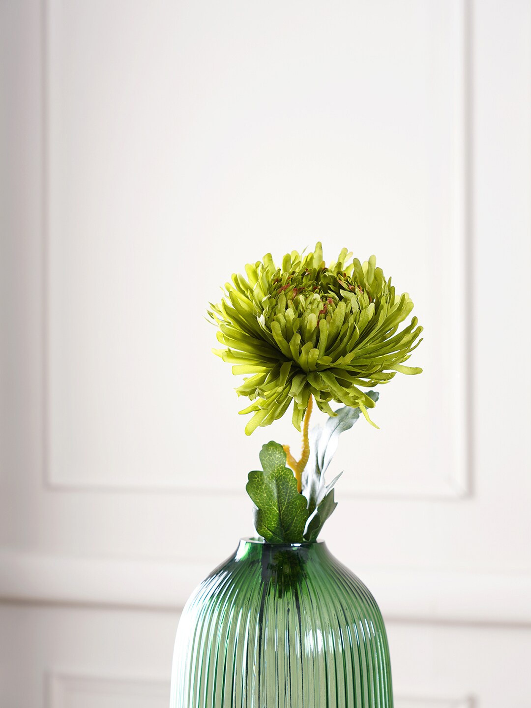 

Pure Home and Living Set of 2 Green Chrysanthemum Flower Stem