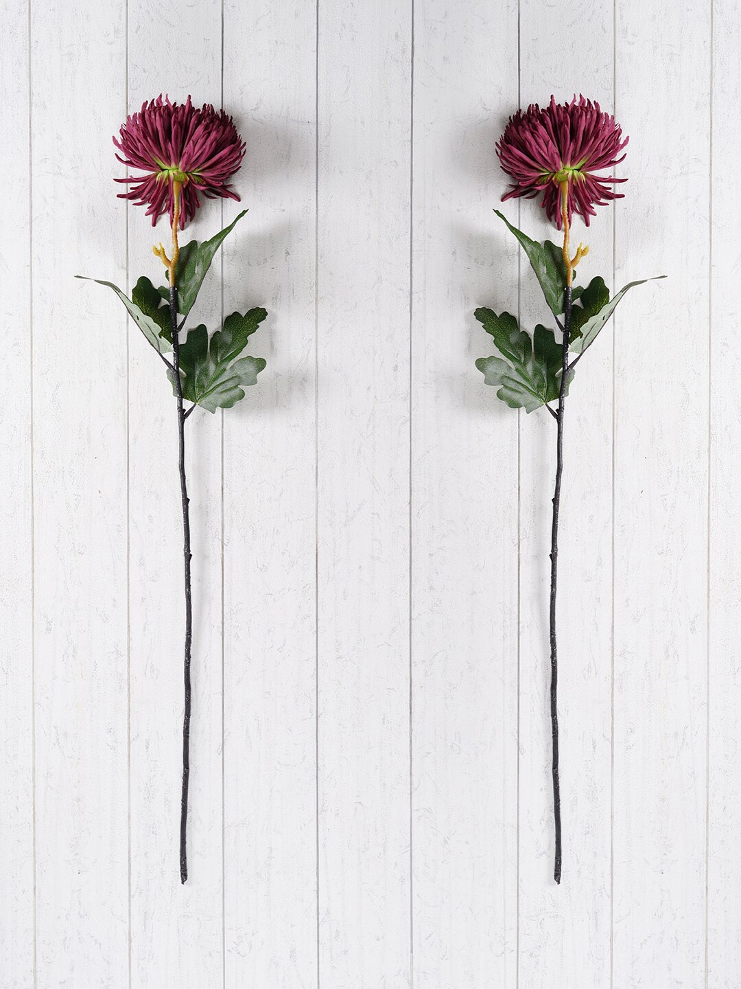 

Pure Home and Living Set of 2 Purple Chrysanthemum Flower Stem