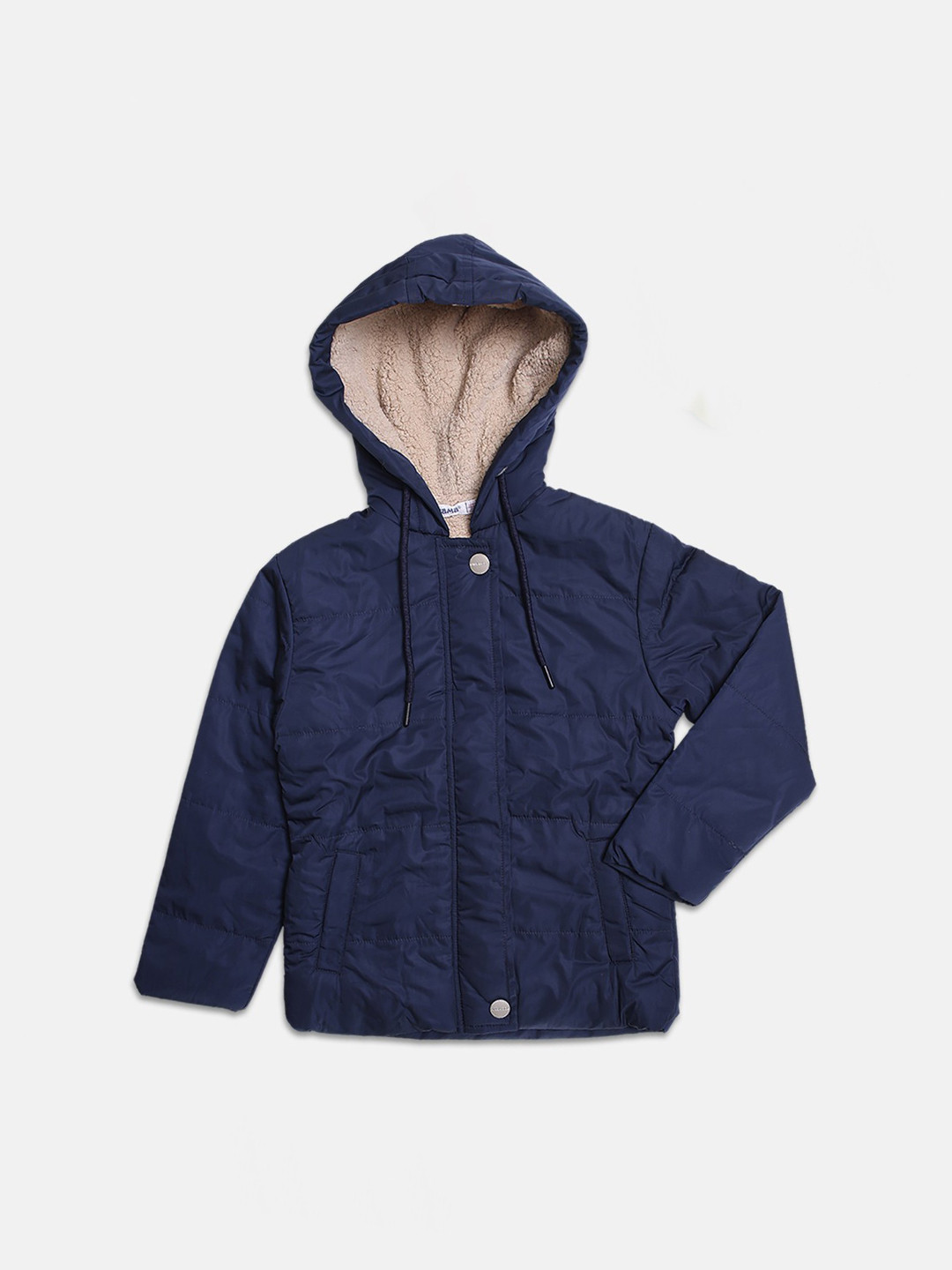 

Ziama Girls Navy Blue Lightweight Puffer Jacket