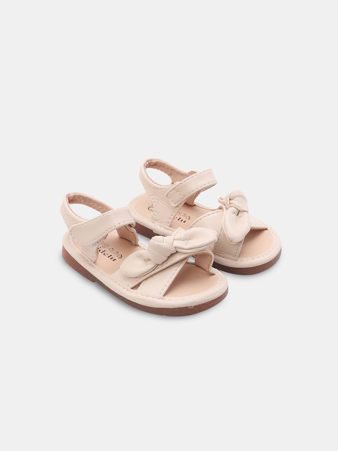 

Hopscotch Girls Beige Open Toe Flats