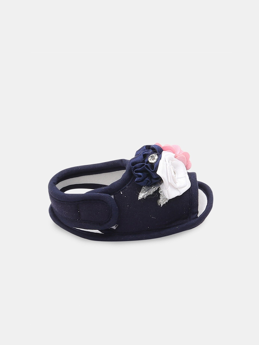 

Hopscotch Girls Blue Embellished Open Toe Flats