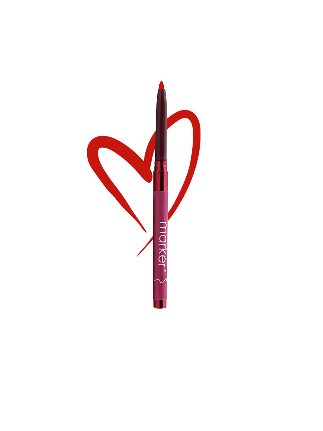 

BeautyRelay London Outline The Lips Long-Lasting Lip Liner with Vitamin E 0.27g - Coral Dilemma, Red