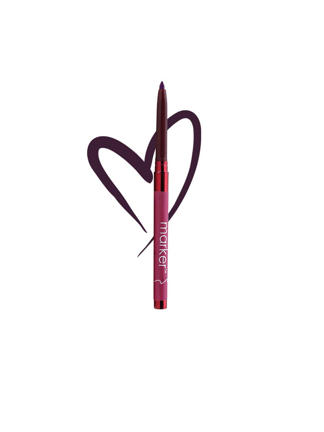 

BeautyRelay London Outline The Lips Long-Lasting Lip Liner with Vitamin E 0.27g - Plum Wine, Purple