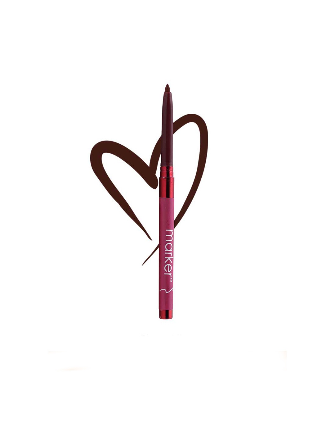 

BeautyRelay London Outline The Lips Long-Lasting Lip Liner with Vitamin E 0.27g - Plum Alive, Burgundy