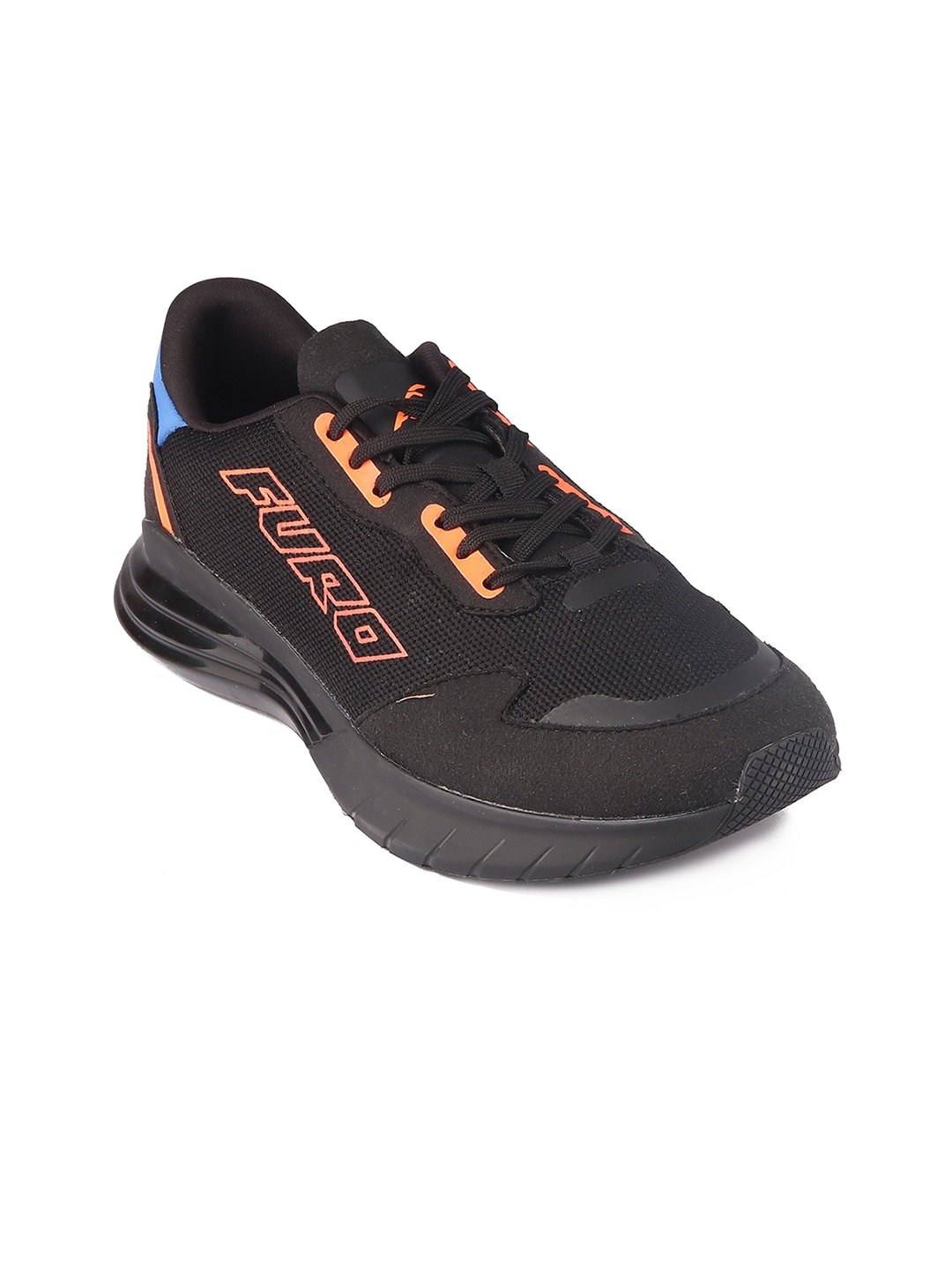 

FURO by Red Chief Men Black Non-Marking Running Sports Shoes