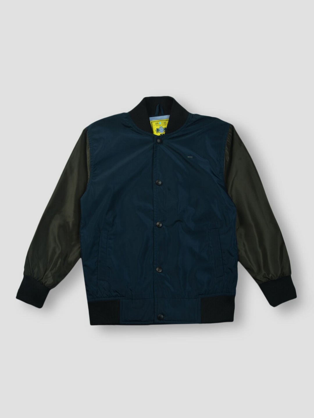 

Gini and Jony Boys Navy Blue Bomber Jacket