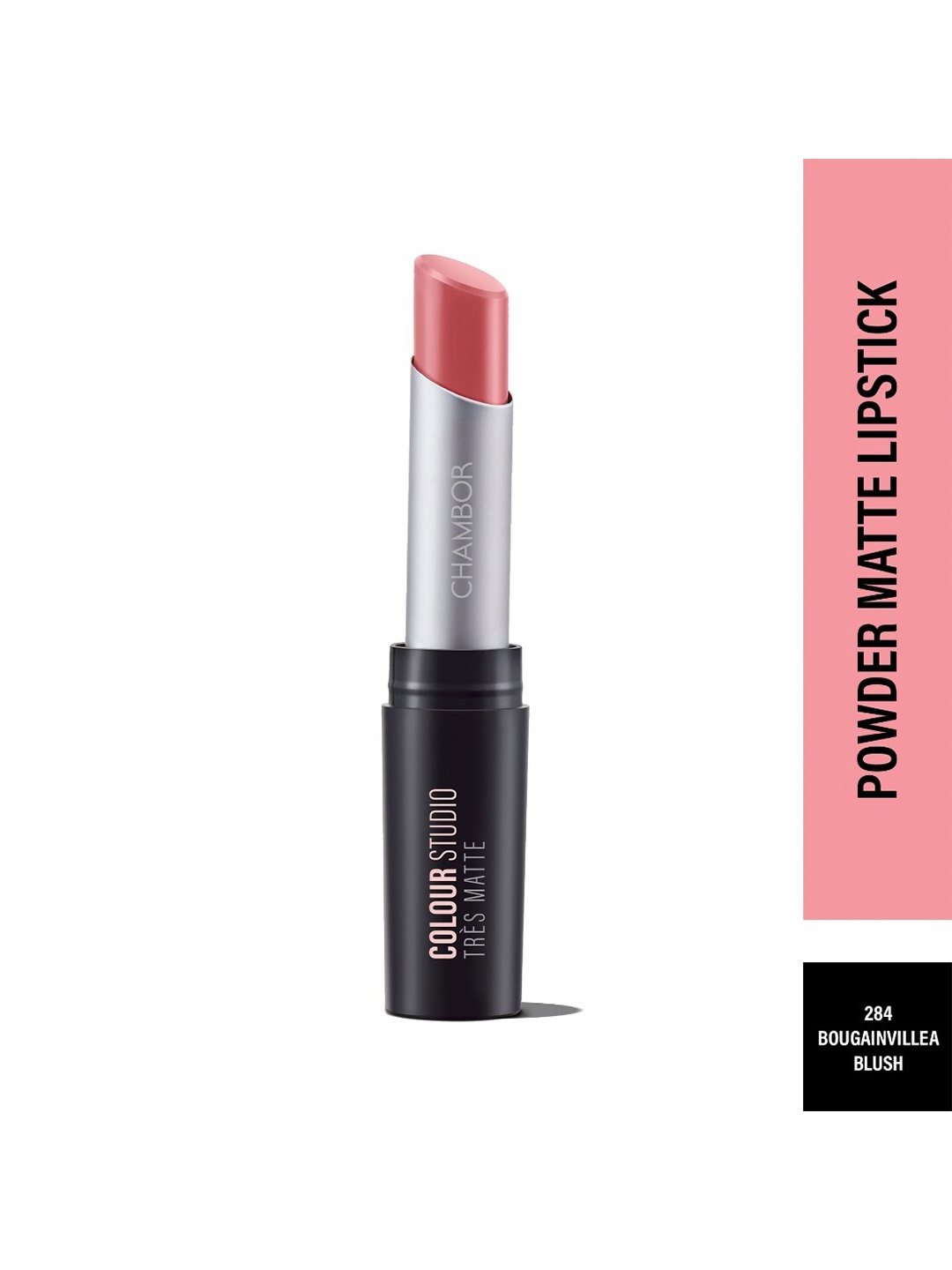 

Powdery Matte Glamour Lipstick with SPF 30- Bougainvillea Blush 284, Beige
