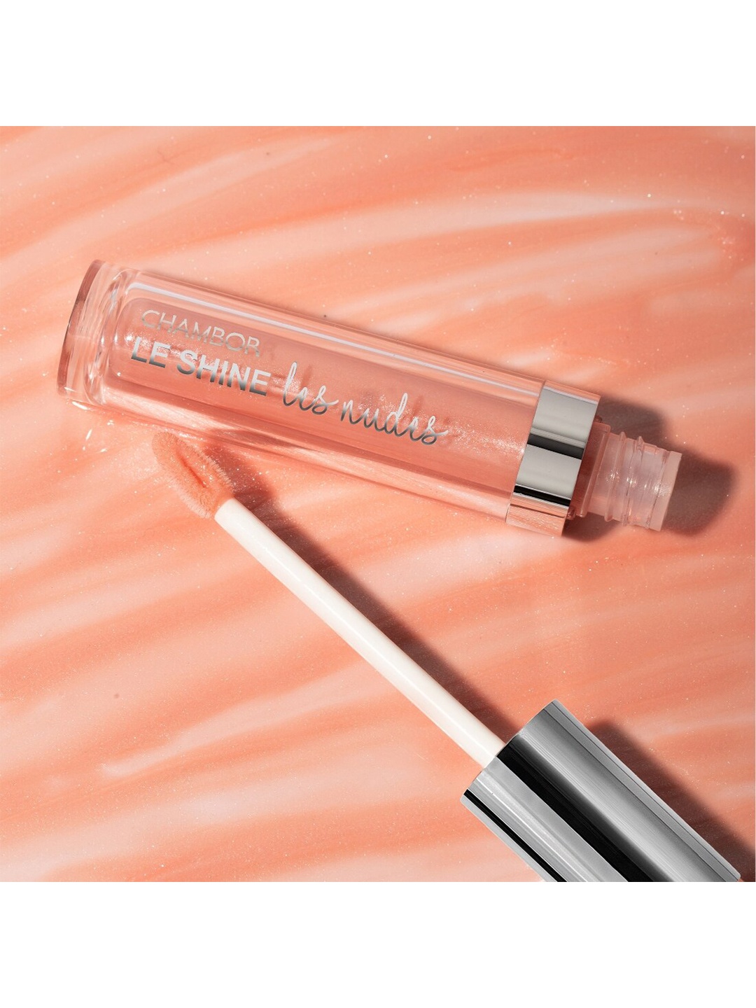 

Le Shine Les Nudes Limited Edition Plumping Effect Lip Gloss 4.5ml - Hint #206, Coral