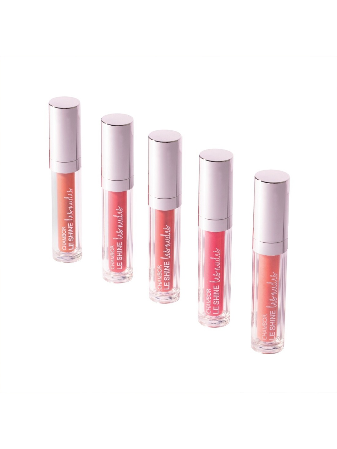 

Le Shine Les Nudes Limited Edition Plumping Effect Lip Gloss 4.5ml - Nude Dimension 210, Brown